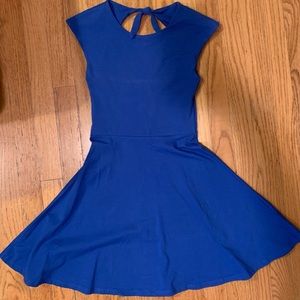 Blue dress